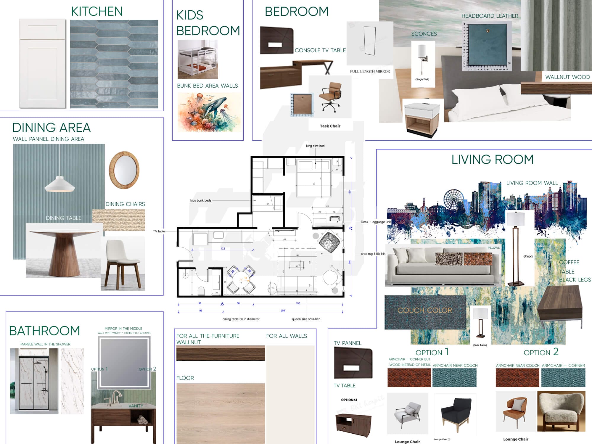 Layout Mood Board